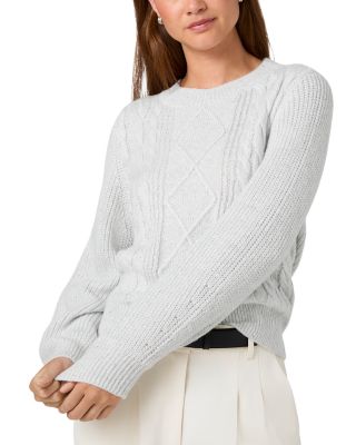 Micro Sequin Crewneck Sweater 