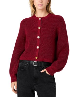 Koda Crewneck Knit Cardigan Sweater 