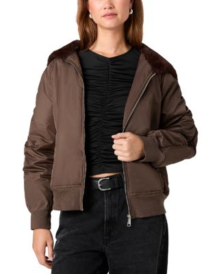 Hooded Zip Front Jacket