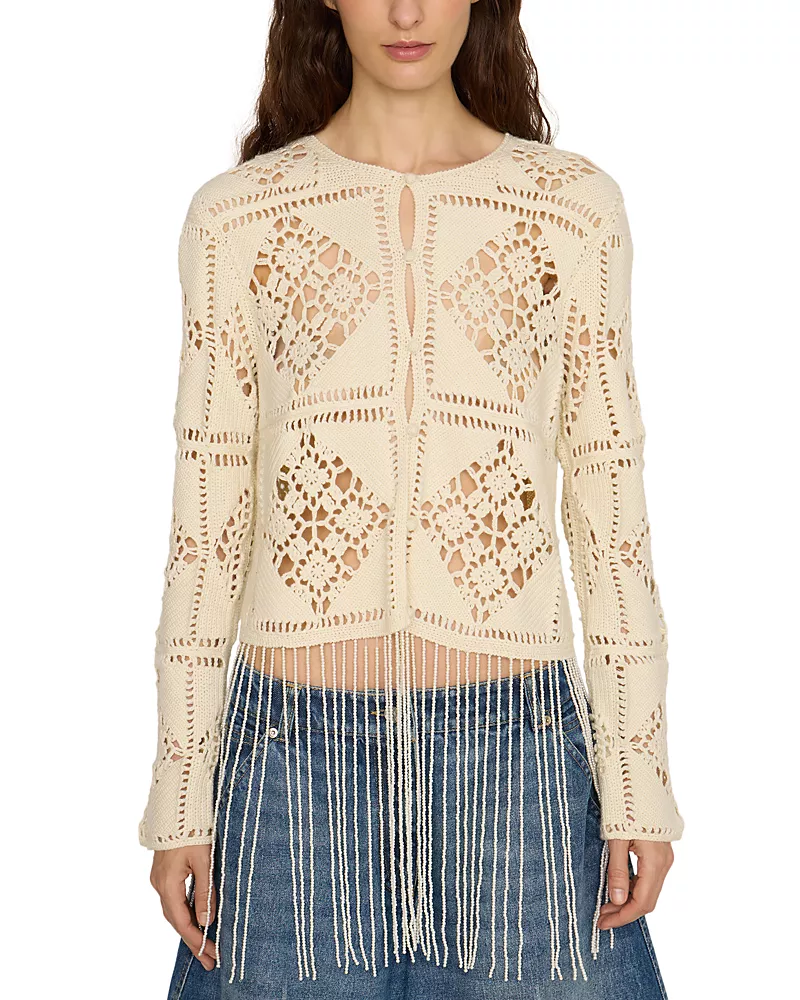 Sea Danica Crewneck Cardigan Sweater