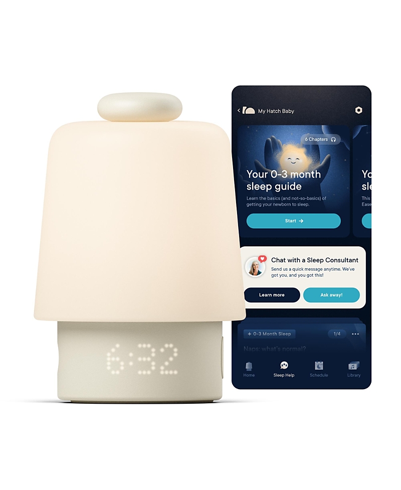 Hatch, Inc. Baby Sleep Support Sound Machine Night Light Sleep Trainer Routine Builder