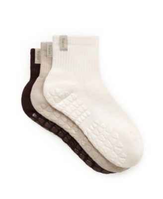  Sable Set Grip Socks, Pack of 3