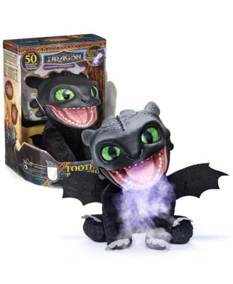  RealFx Toothless Puppetronic Plush 50+ Sounds, Ages 6+