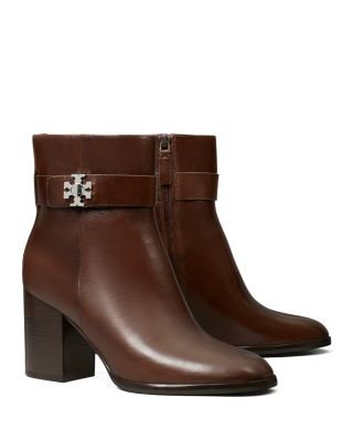 Women's Turnlock Leather Ankle Boots