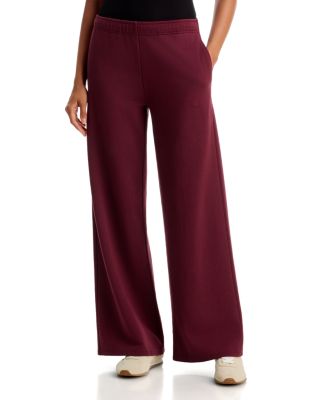 Kacey Cotton Wide Leg Joggers