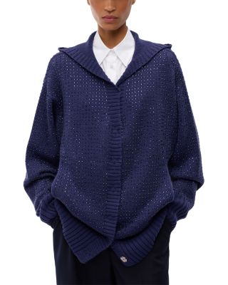 Seicento Embellished Hooded Cardigan