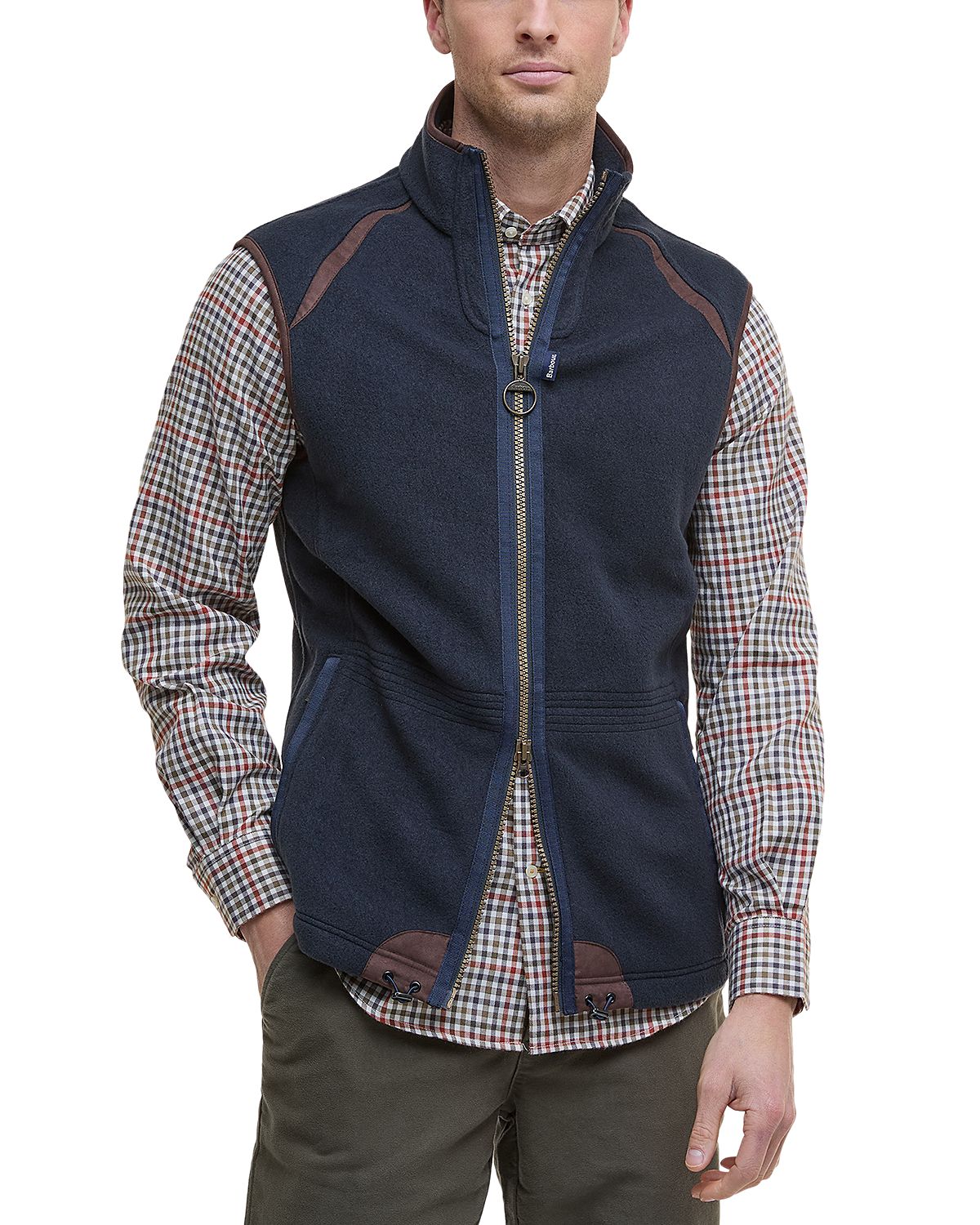 Barbour Langdale Stand Collar Zip Gilet