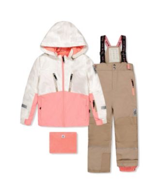  Girls' Teknik Sleeve Reinforced Jacket & Pants Two Piece Snowsuit - Little Kid, Big Kid