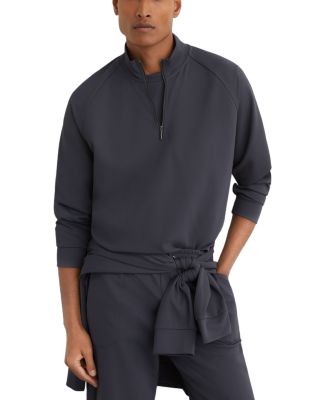 Eytan Stretch Twill Half Zip Sweatshirt