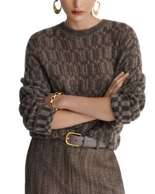 Aubrey Cashmere Blend Crewneck Sweater
