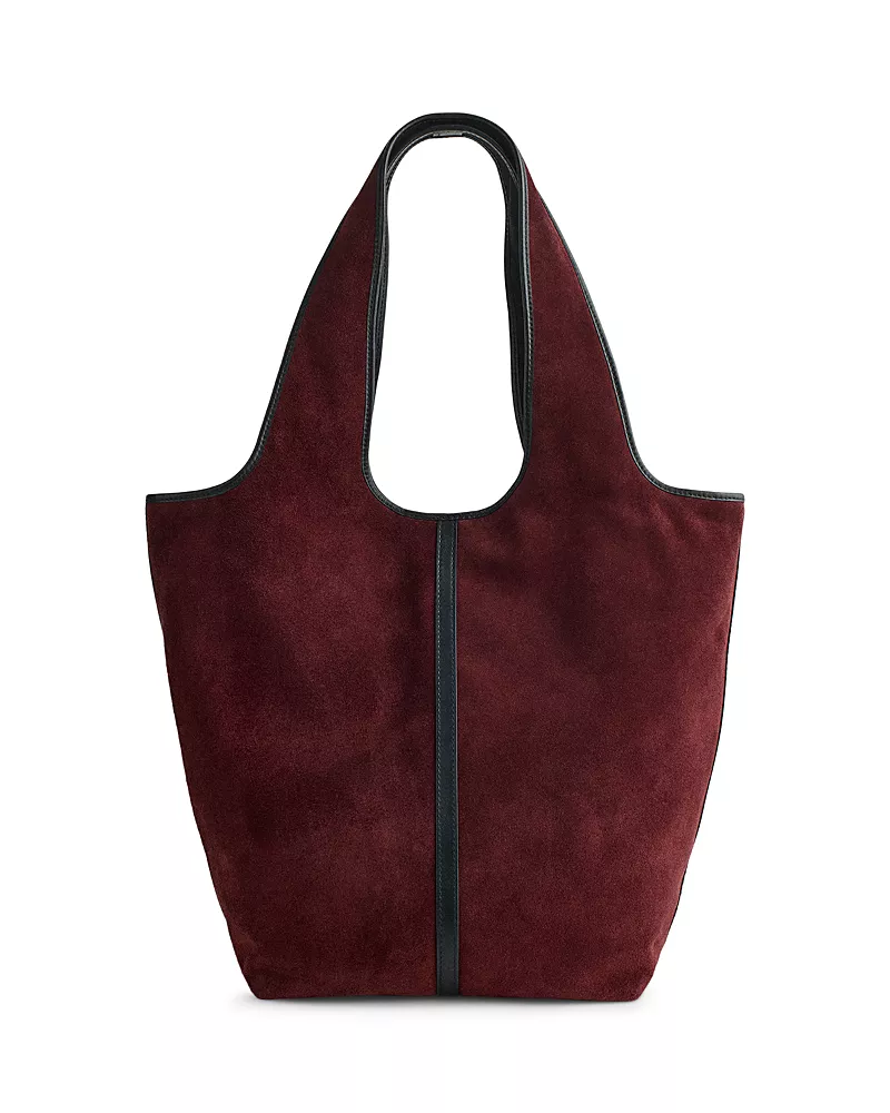 Madewell Ellis Suede & Leather Tote