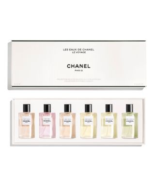 LES EAUX DE CHANEL LE VOYAGE Collection of Six Travel Sprays