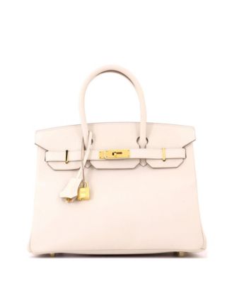 Birkin 30 Handbag Light Epsom with Gold Hardware