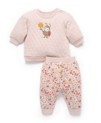 Unisex Quilted Track Set - Baby, Little Kid