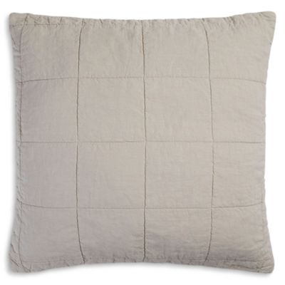 Linen Box Quilted Sham, Euro