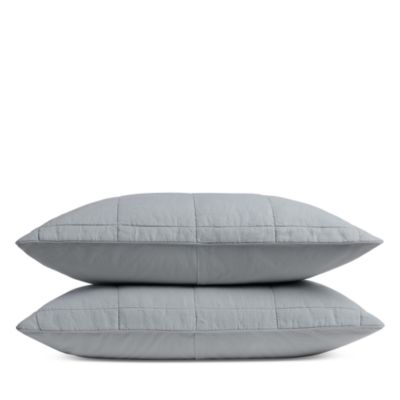 Linen Box Quilted Sham, Standard, Set of 2
