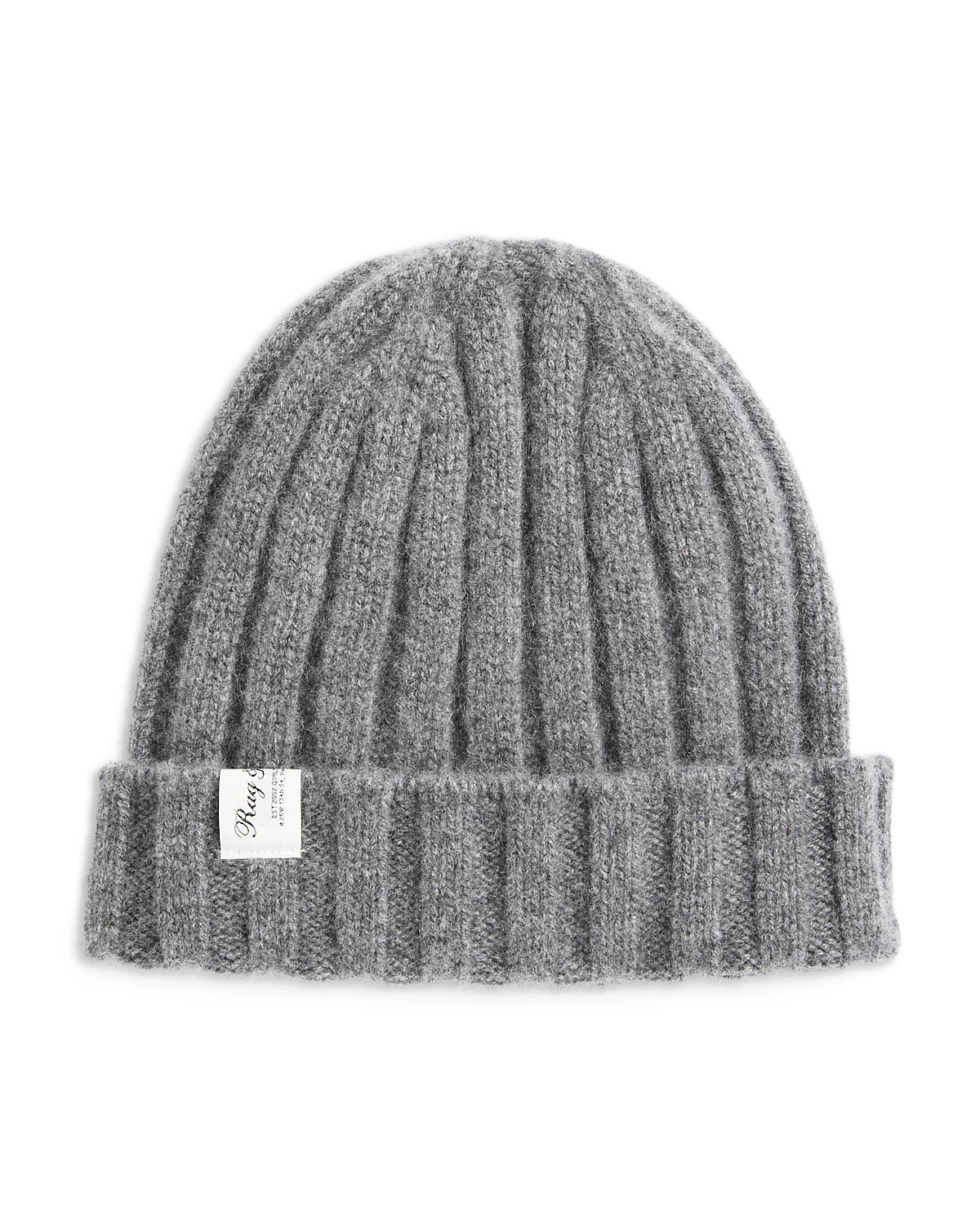 rag & bone Cassidy Ribbed Cashmere Beanie