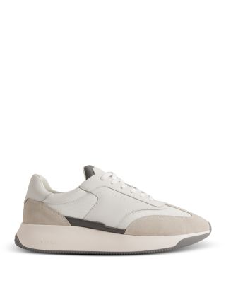 Men's Emmett Lightweight Suede & Leather Low Top Sneakers