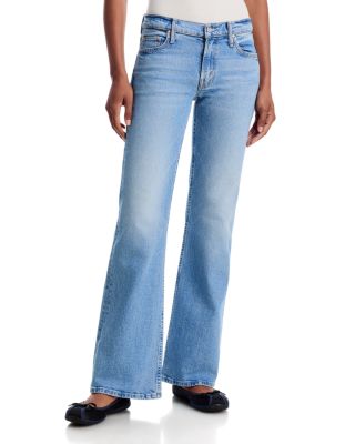 The Jinx Sneak Mid Rise Wide Leg Jeans in Sow Surreal