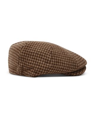 Arbor Wool Houndstooth Newsboy Cap