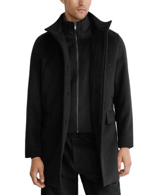 Fossil Funnel Neck Gilet Insert Coat