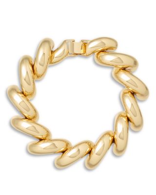 The Comma Puffy Link Bracelet