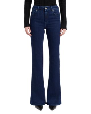 The Leggy Mid Rise Flare Jeans in Classical