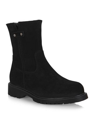 Women's Hogan Suede Shearling Lined Boots