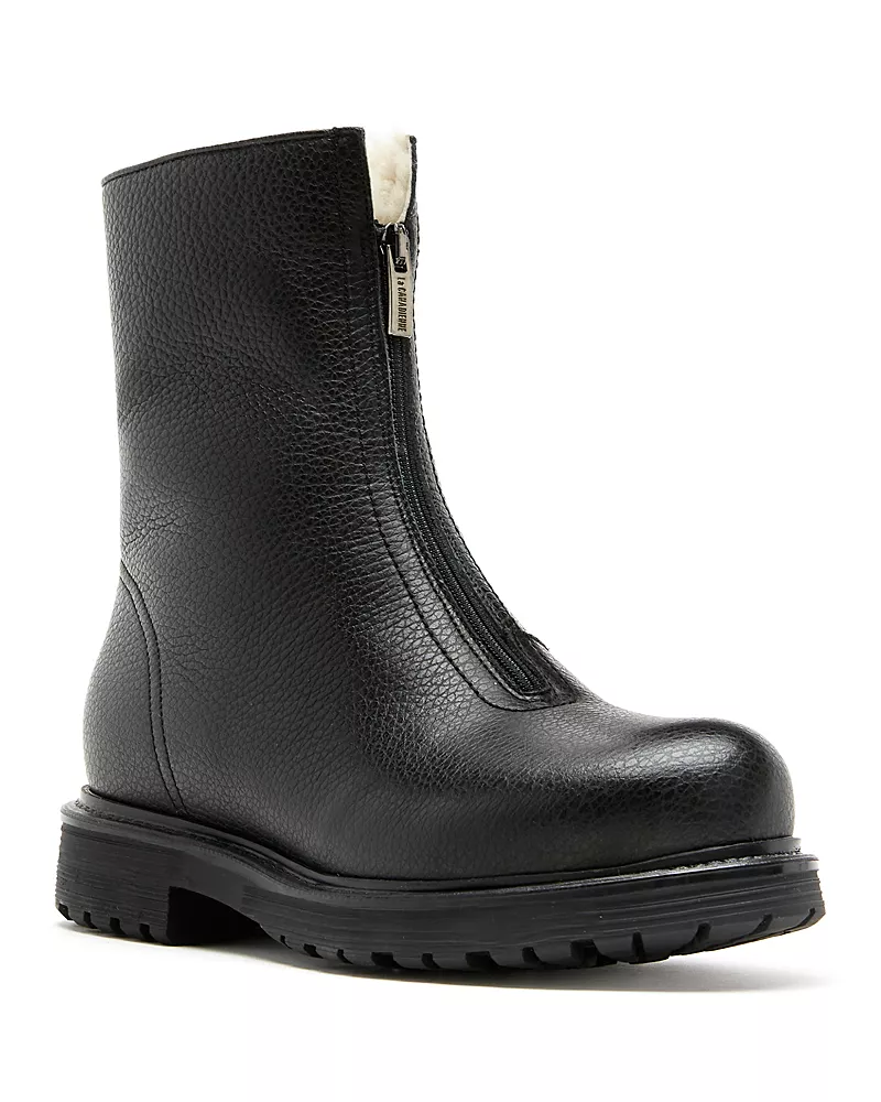 La Canadienne Women's Heroic Shearling Lined Leather Boots