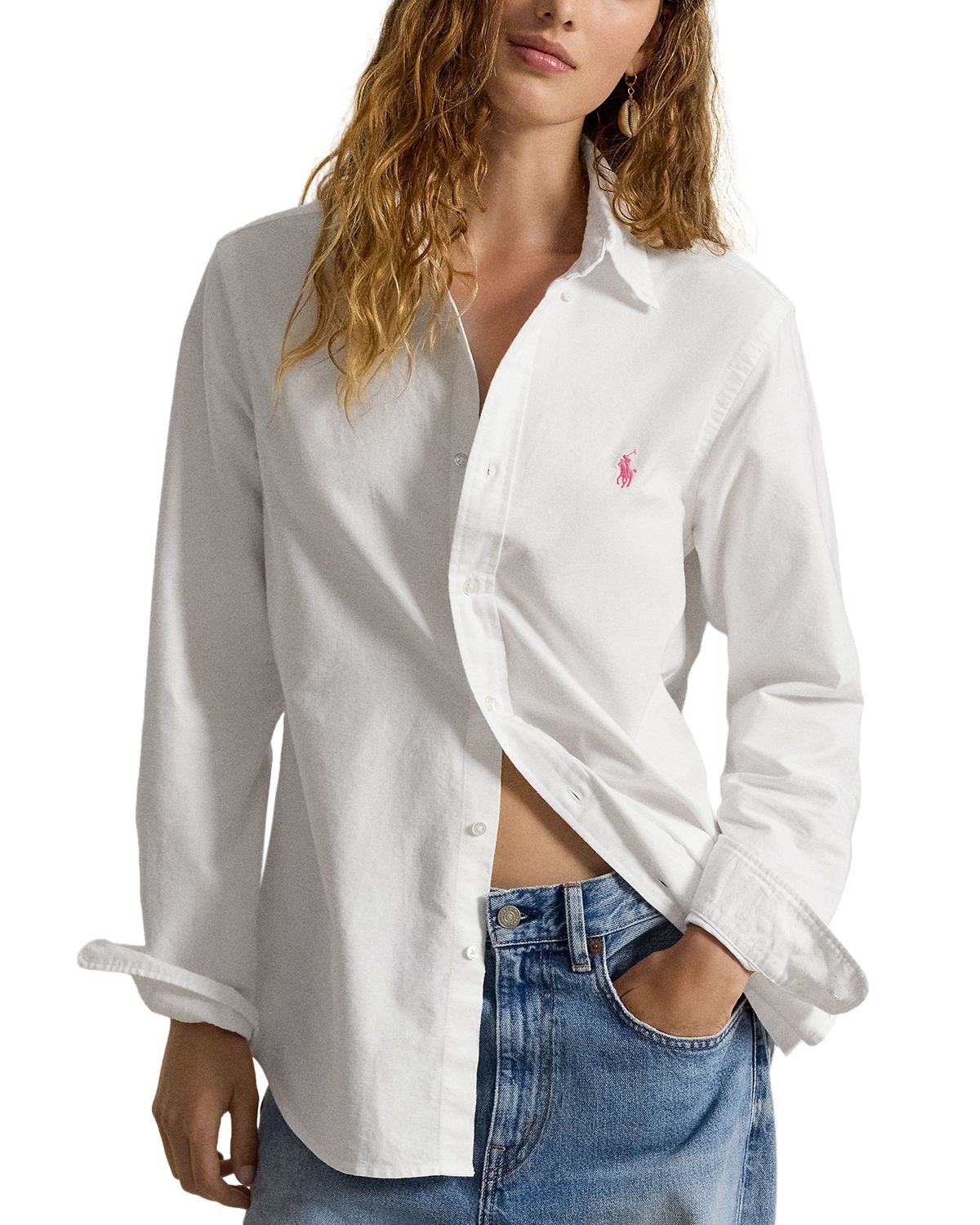 Pink Pony Cotton Oxford Shirt thumbnail 4