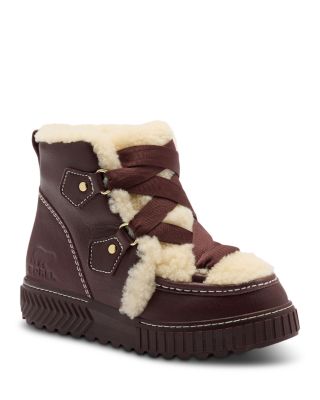 Sorel Women's Ona Ave Alpine Shearling & Leather Snow Boots