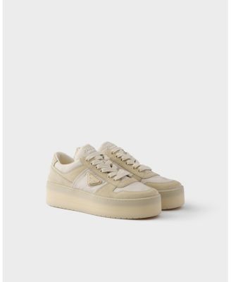 Women's Downtown Bold Re-Nylon and Suede Sneakers