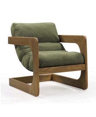 Palma Upcycled Fabric Accent Chair