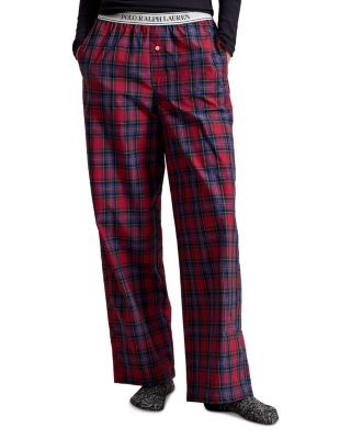 Sleep Trails Cotton Plaid Pajama Pants