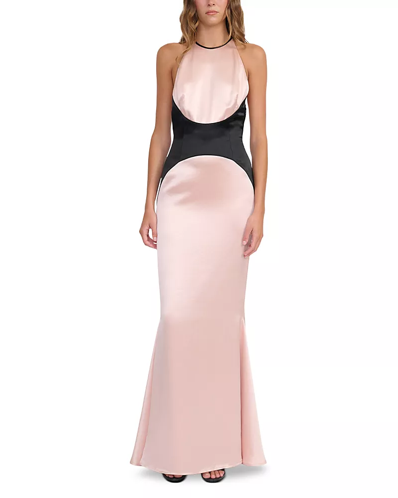 Staud Katalina Open Back Dress