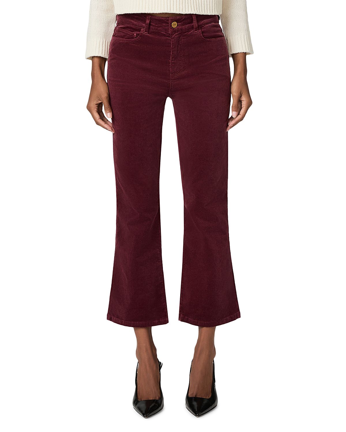 Paige Mason High Rise Ankle Bootcut Jeans