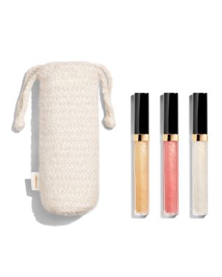 ROUGE COCO HYDRA GLOSS TRIO Set Of 3 High-Shine Lipglosses