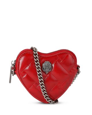 Micro Heart Quilted Crossbody