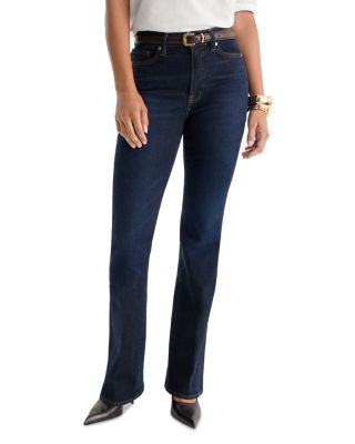 Good Classic High Rise Bootcut Jeans in Indigo 1308