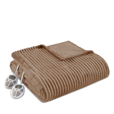 Serta Corded Plush Heated Blanket, Full