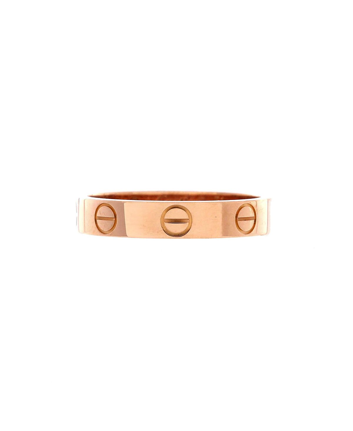 Pre-Owned Cartier Love Wedding Band Ring 18K Rose Gold