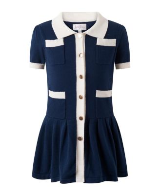  Girls' Knit Pleated Dress - Little Kid, Big Kid