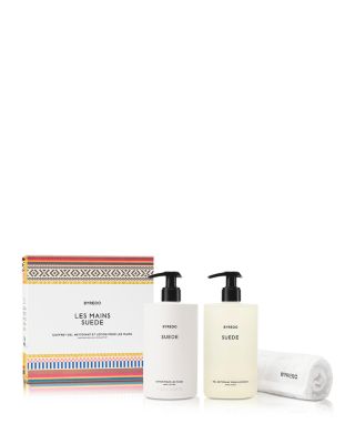Les Mains Suede Hand Wash & Hand Lotion Gift Set