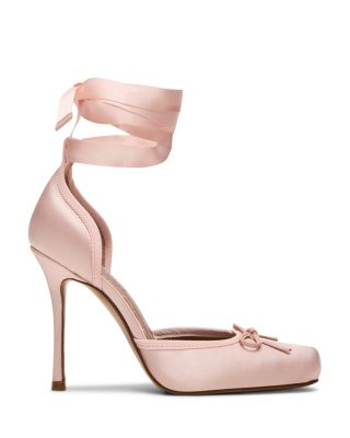 Women's Larina Satin Lace Up Pumps