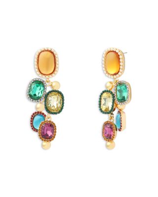 Signature Eagle Stone Chandelier Earrings