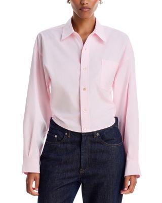 Split Hem Boyfriend Shirt