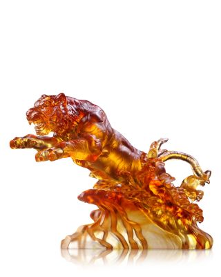 Limited Edition Mighty Roar Crystal Glass Figure