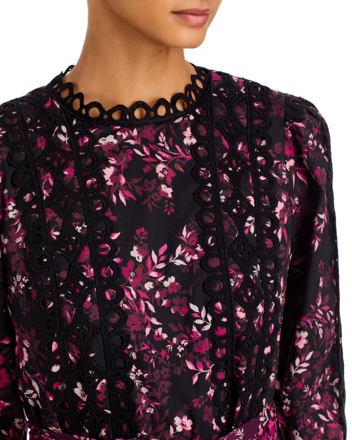 Lindsey Cotton Printed Maxi Dress thumbnail 2