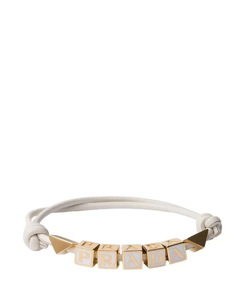 Prada Nappa Leather Bracelet