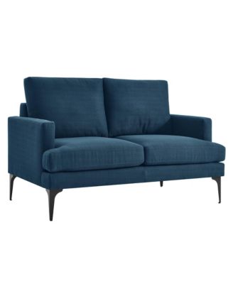  Evermore Upholstered Fabric Loveseat